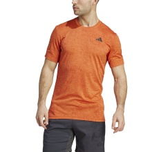 adidas Tennis T-shirt Freelift (Recycled Polyester) HEAT.RDY orange-red Men's